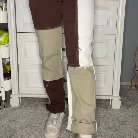 ❤️Patterned jeans❤️ - Picture 3 of 3